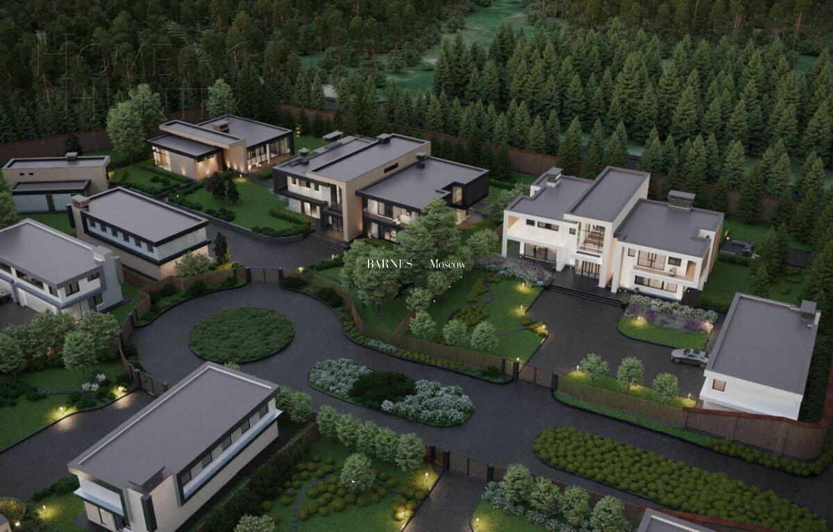 2-этажный коттедж 2 206 м² без отделки