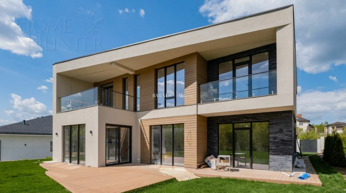 2-этажный коттедж 385 м² с отделкой