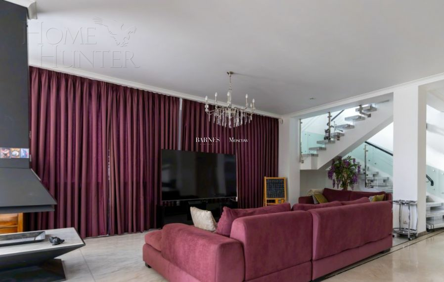 2-этажный коттедж 500 м² с отделкой