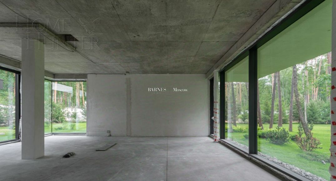 2-этажный коттедж 1 050 м² без отделки