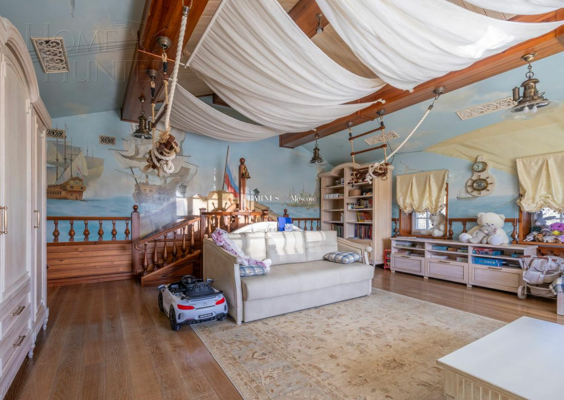 2-этажный коттедж 612 м² с отделкой