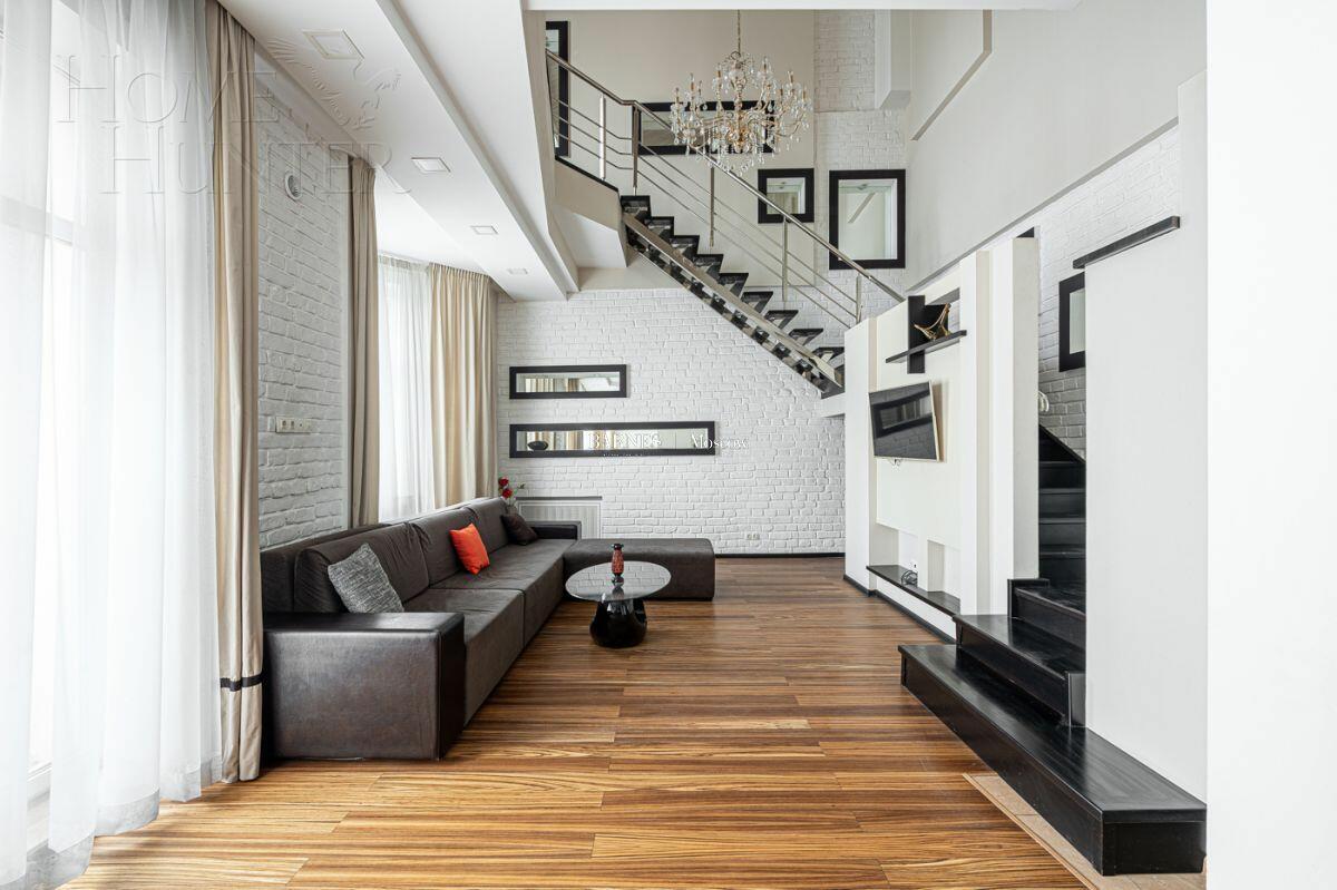 3-УРОВНЕВЫЙ ПЕНТХАУС С ОТДЕЛКОЙ 350 М² НА 7 ЭТАЖЕ