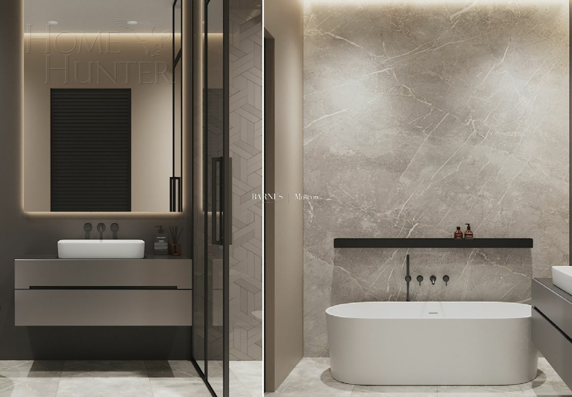 4-этажный таунхаус 311 м² без отделки