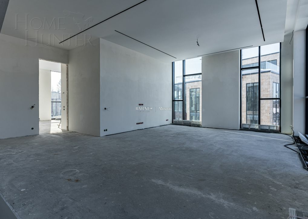 4-этажный таунхаус 311 м² без отделки