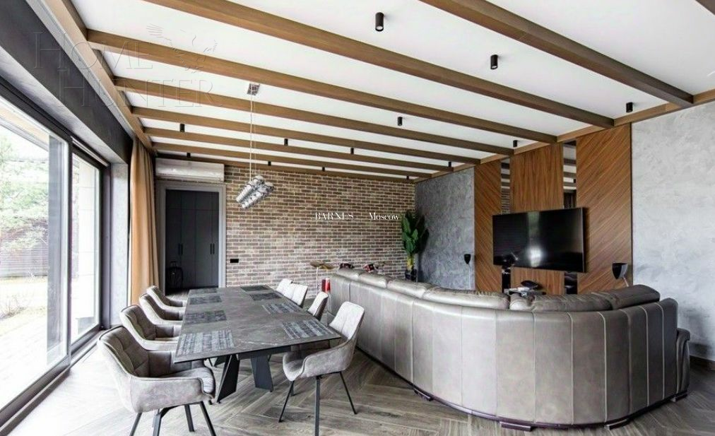 2-этажный коттедж 1 145 м² с отделкой