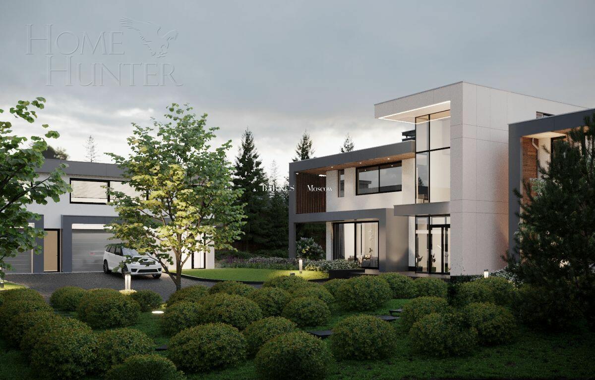 2-этажный коттедж 2 206 м² без отделки