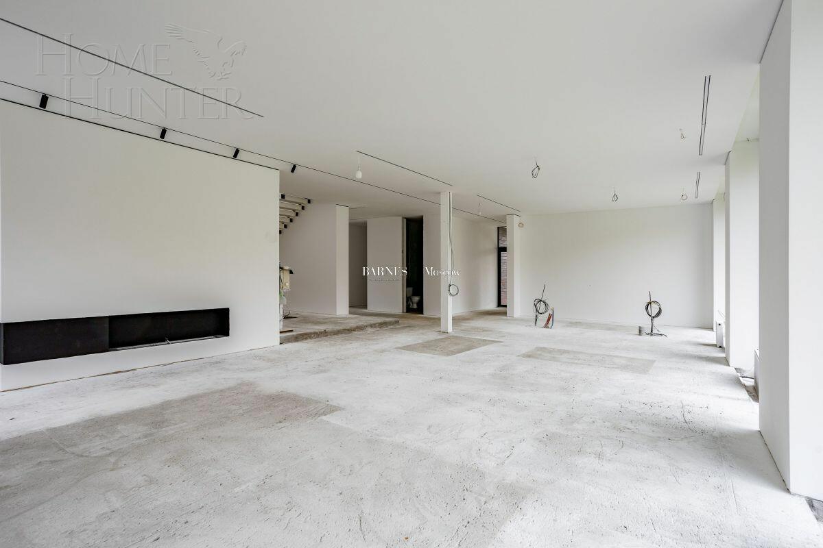 2-этажный коттедж 650 м² без отделки