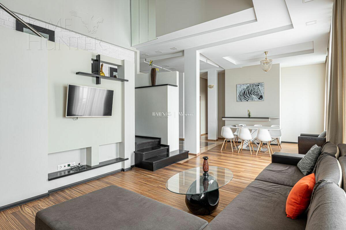 3-УРОВНЕВЫЙ ПЕНТХАУС С ОТДЕЛКОЙ 350 М² НА 7 ЭТАЖЕ