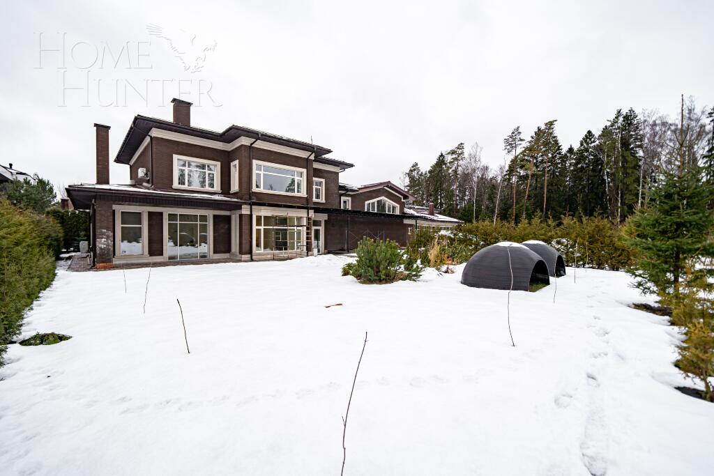 2-этажный коттедж 750 м² без отделки