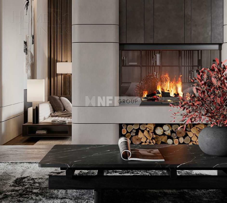 2-этажный коттедж 1 100 м² с отделкой