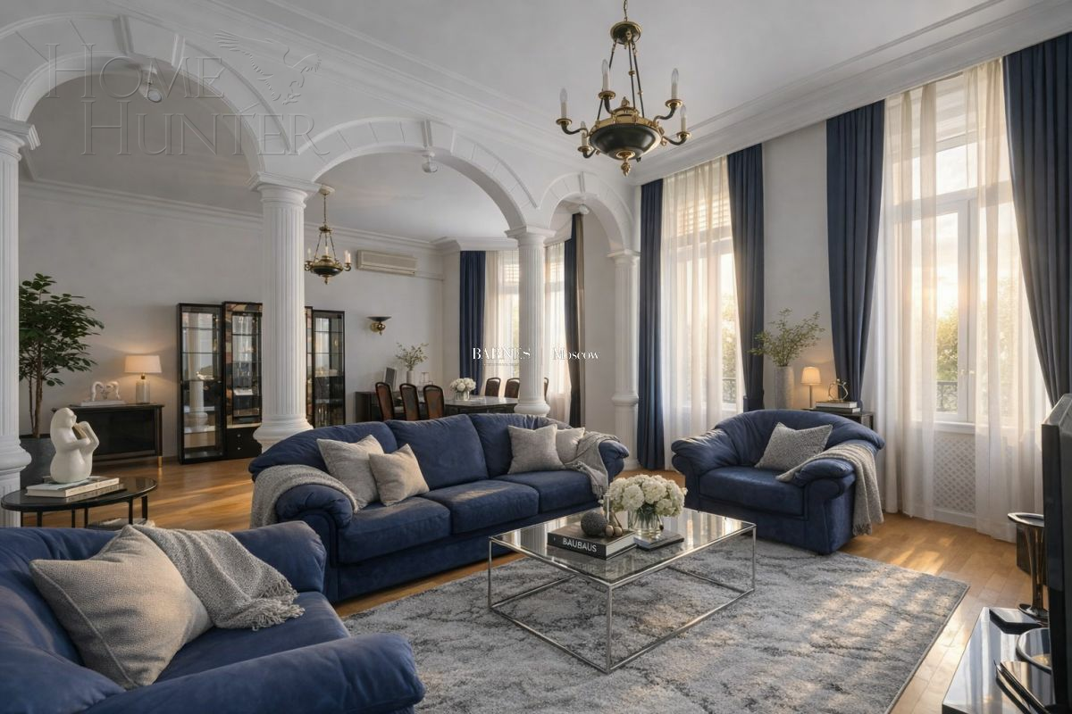 4-КОМН. КВАРТИРА С ОТДЕЛКОЙ 156 М² НА 4 ЭТАЖЕ