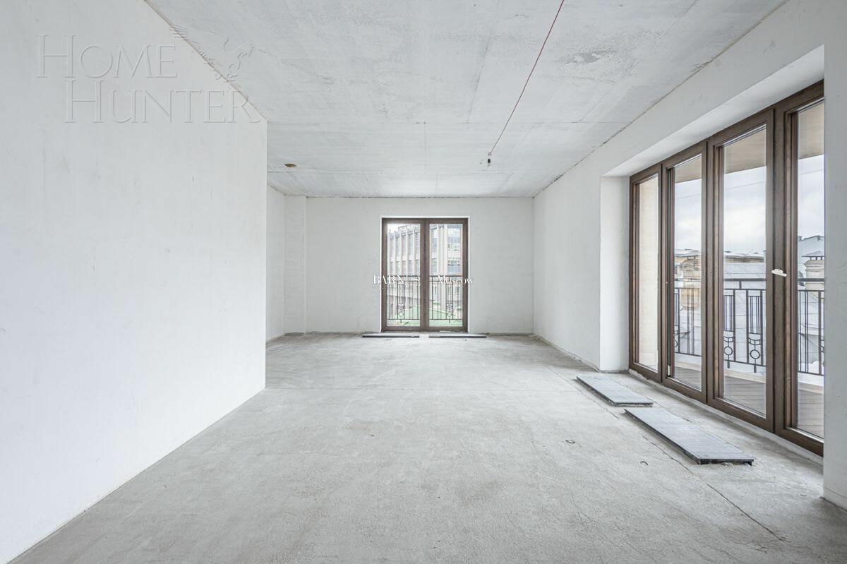 5-КОМН. АПАРТАМЕНТЫ БЕЗ ОТДЕЛКИ 249 М² НА 4 ЭТАЖЕ