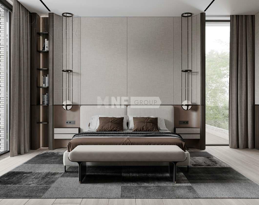 2-этажный коттедж 1 100 м² с отделкой