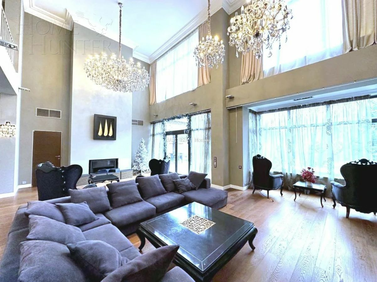3-этажный коттедж 900 м² с отделкой