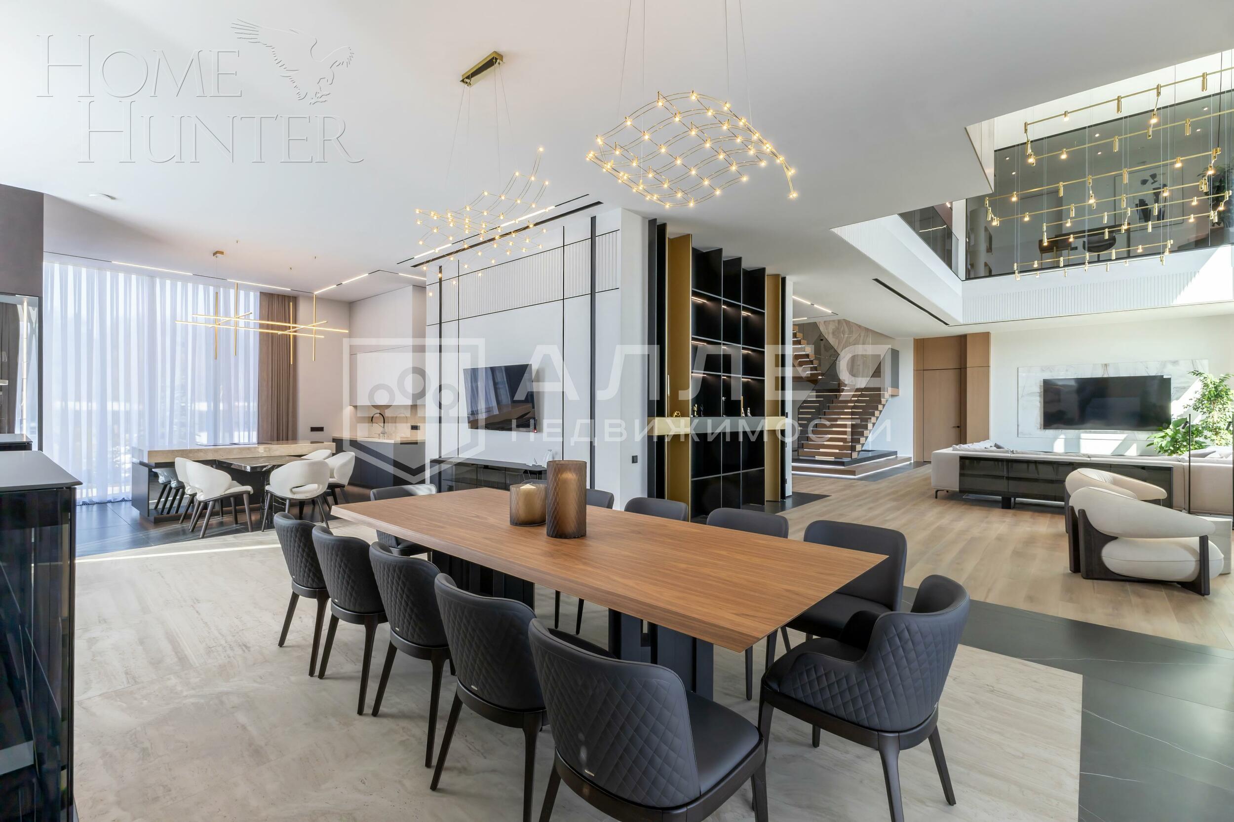 2-этажный коттедж 1 317 м² с отделкой