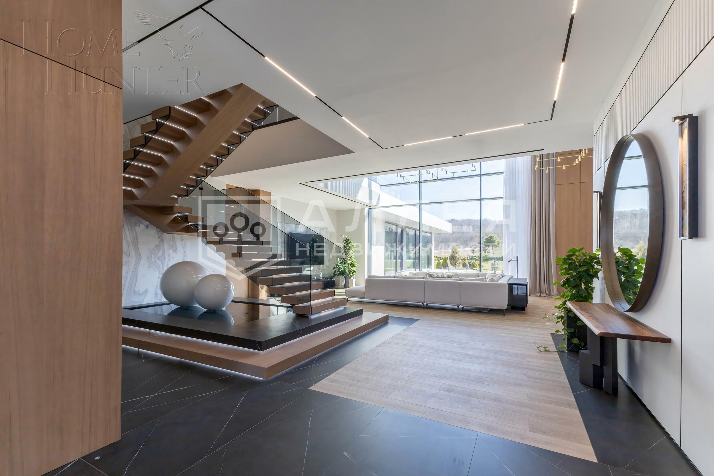 2-этажный коттедж 1 317 м² с отделкой