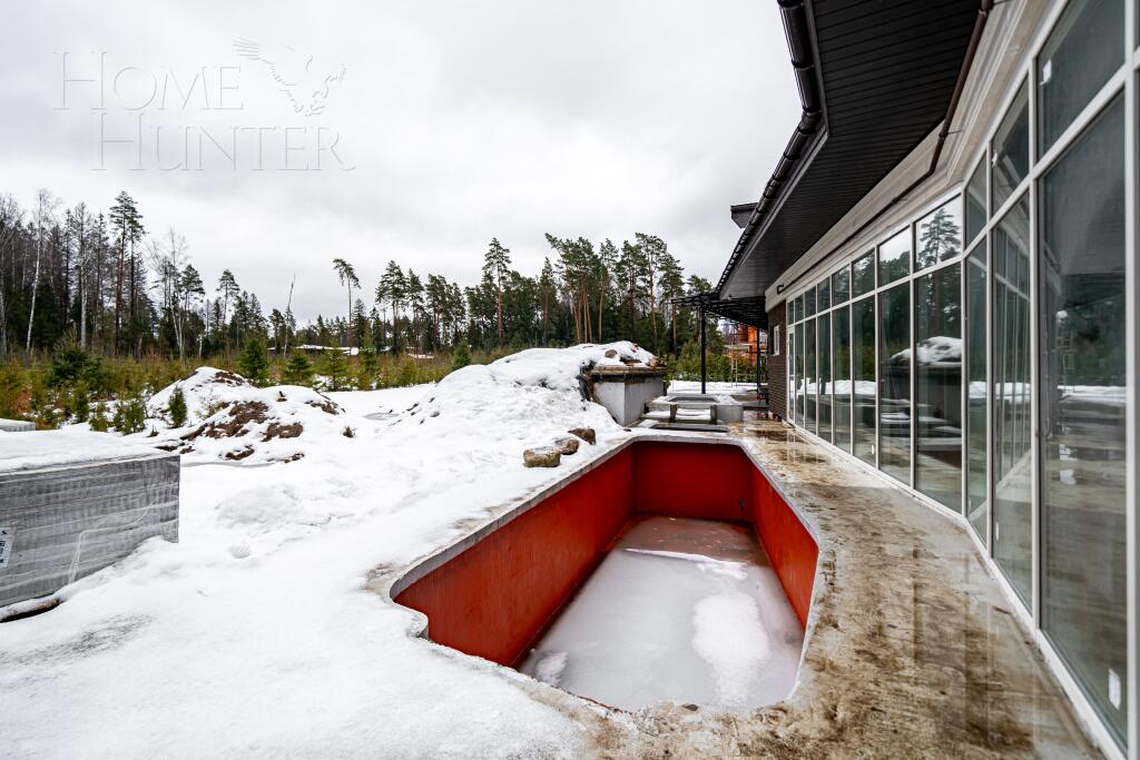 2-этажный коттедж 750 м² без отделки