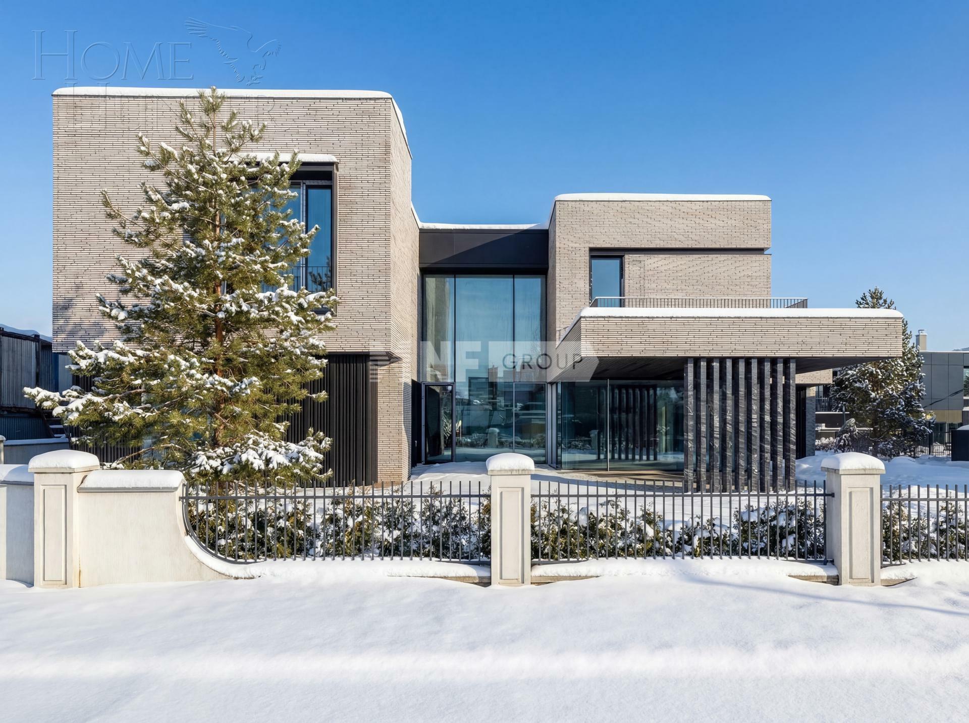 2-этажный коттедж 1 100 м² с отделкой