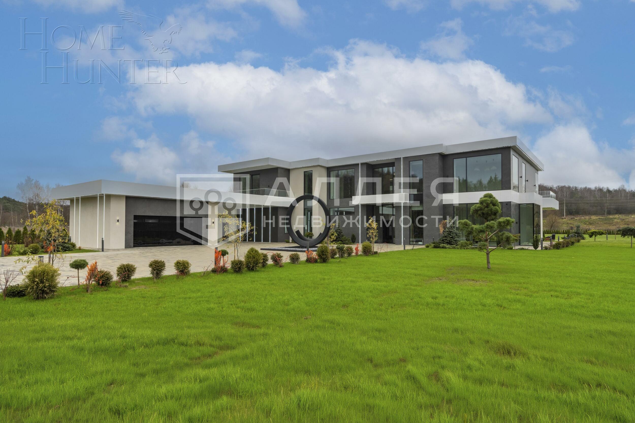 2-этажный коттедж 1 317 м² с отделкой