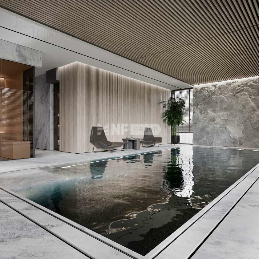 2-этажный коттедж 1 100 м² с отделкой