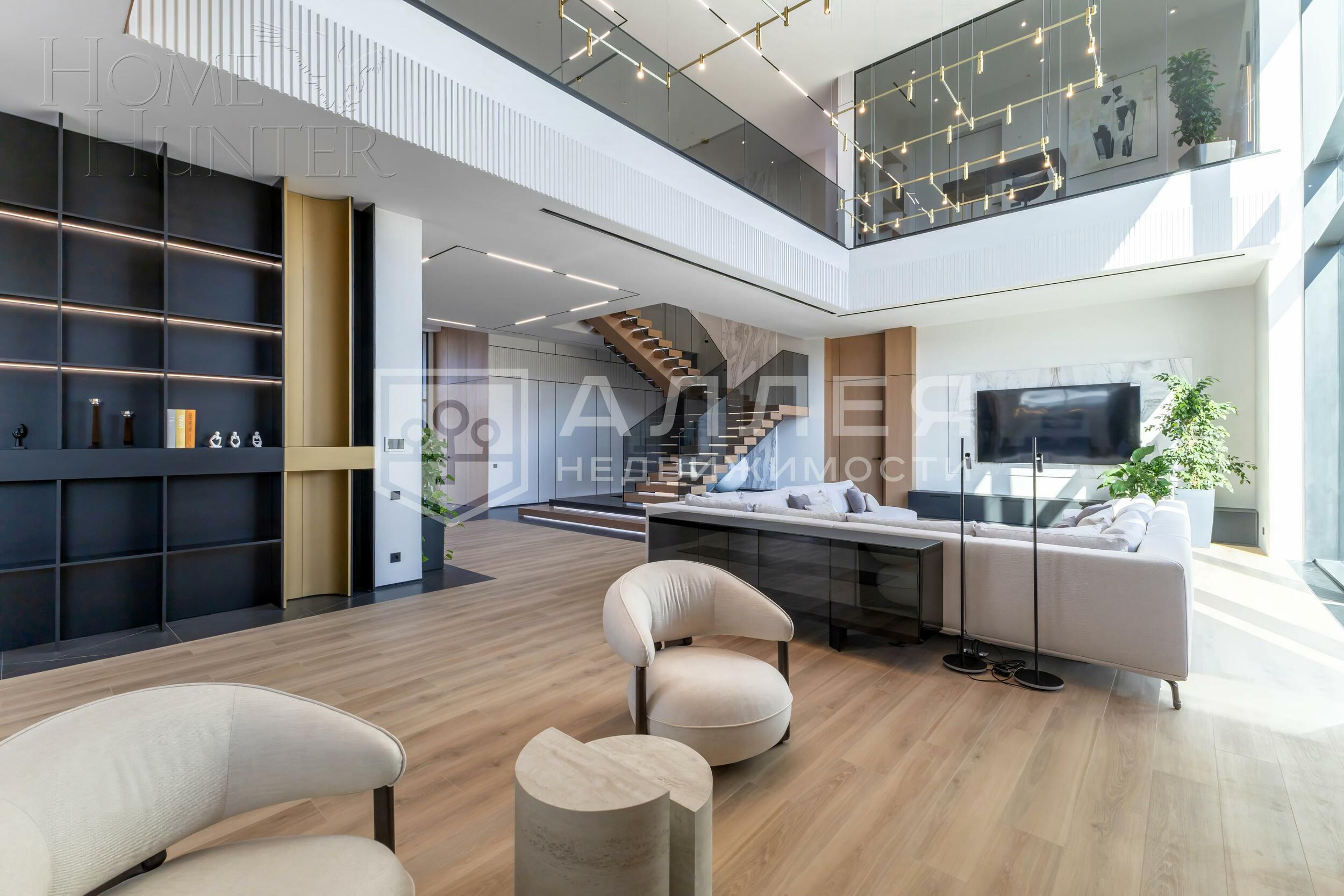 2-этажный коттедж 1 317 м² с отделкой