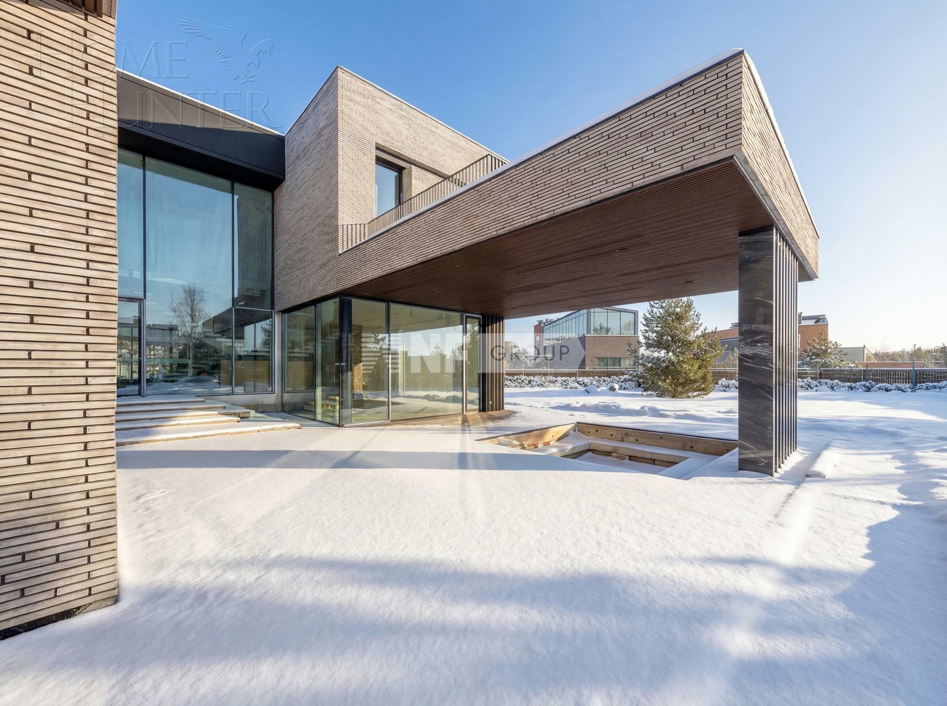 2-этажный коттедж 1 100 м² с отделкой