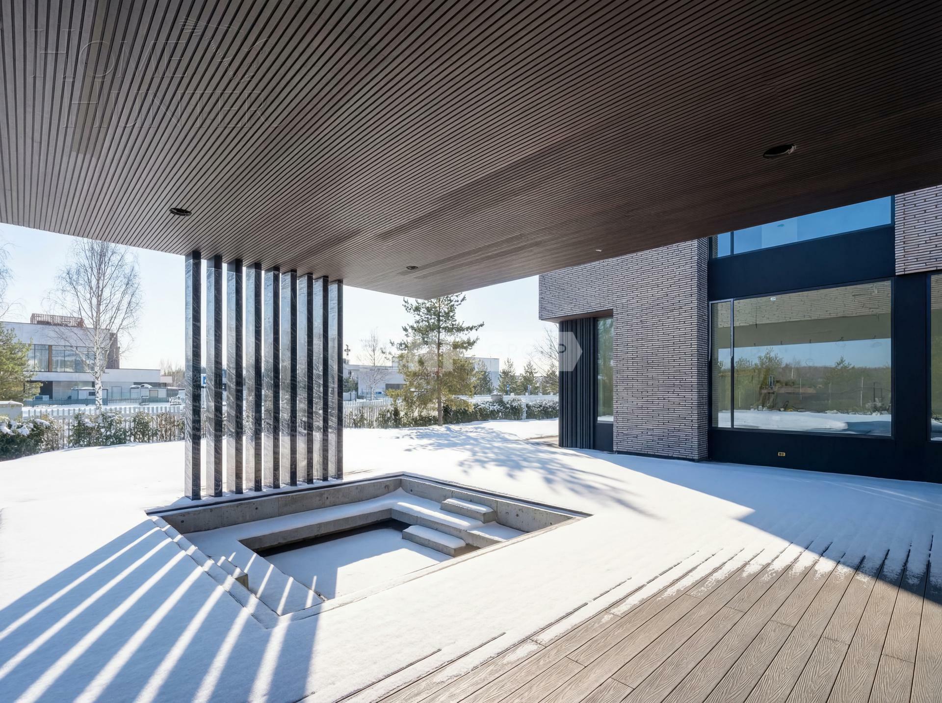 2-этажный коттедж 1 100 м² с отделкой