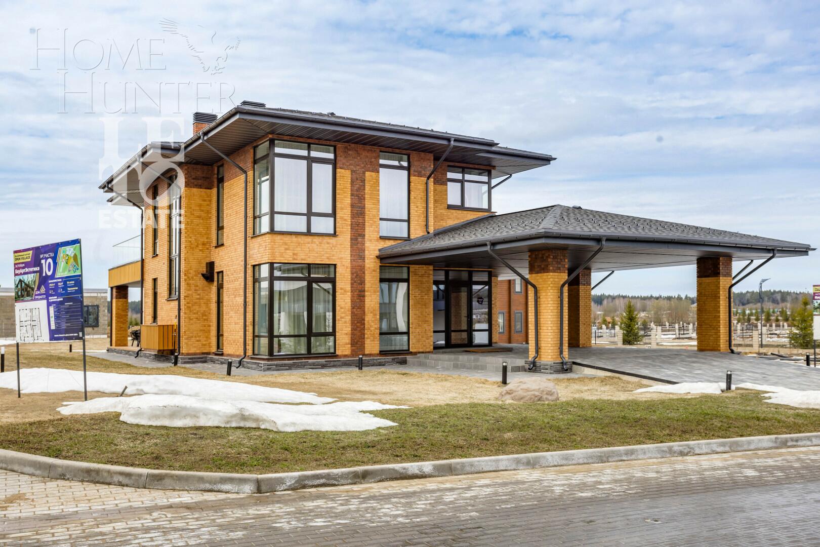 2-этажный коттедж 390 м² с отделкой