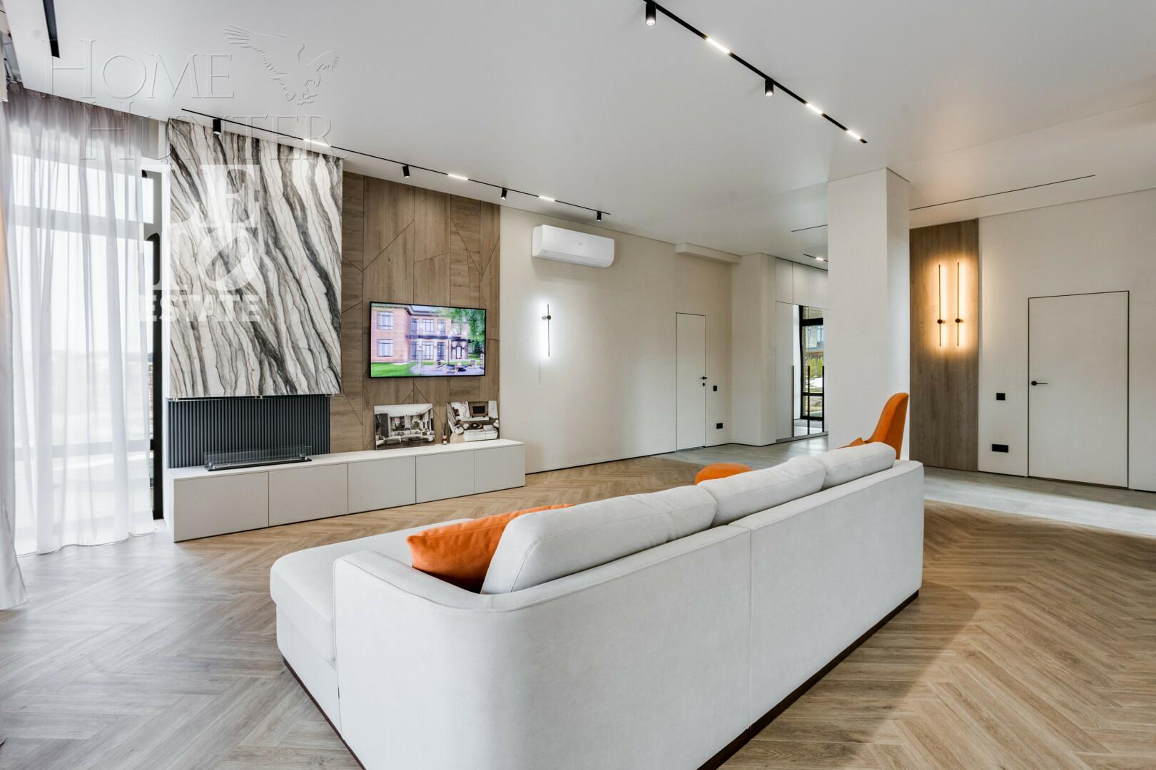 2-этажный коттедж 390 м² с отделкой