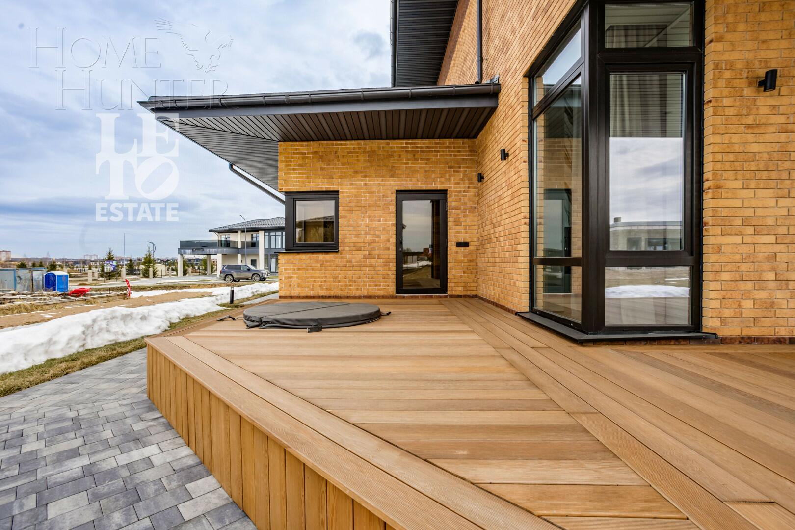 2-этажный коттедж 390 м² с отделкой