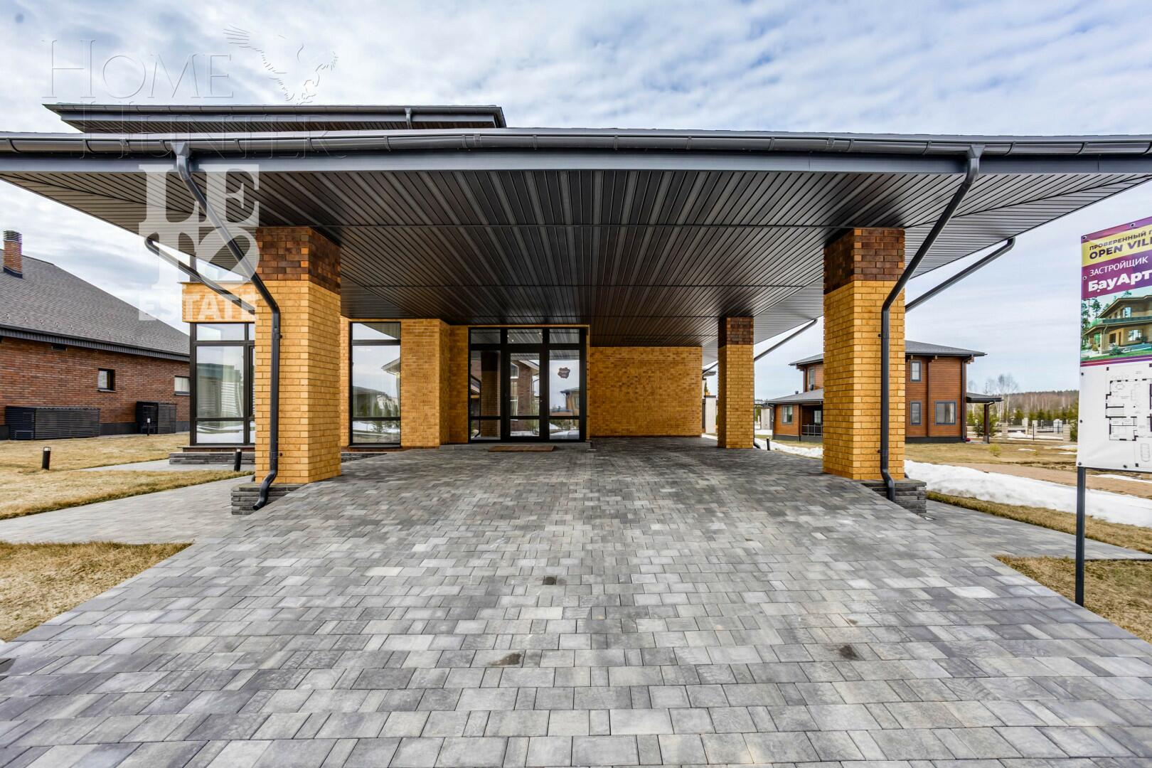 2-этажный коттедж 390 м² с отделкой