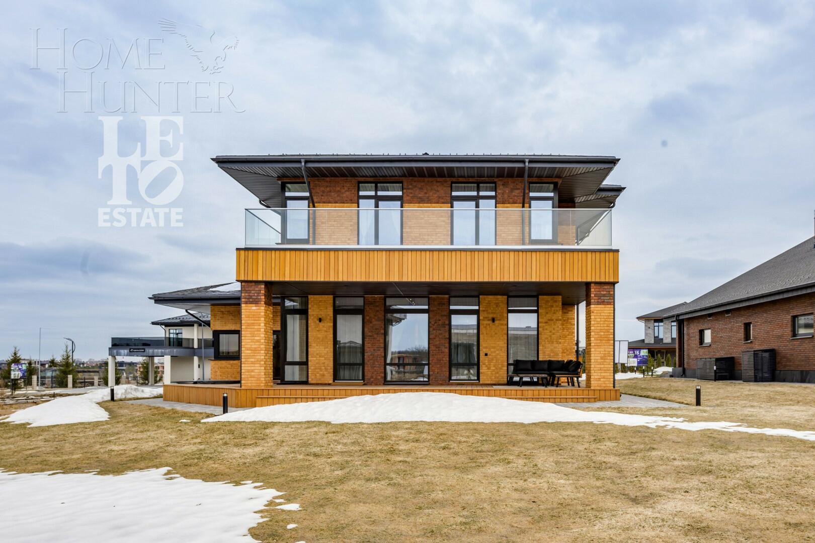 2-этажный коттедж 390 м² с отделкой