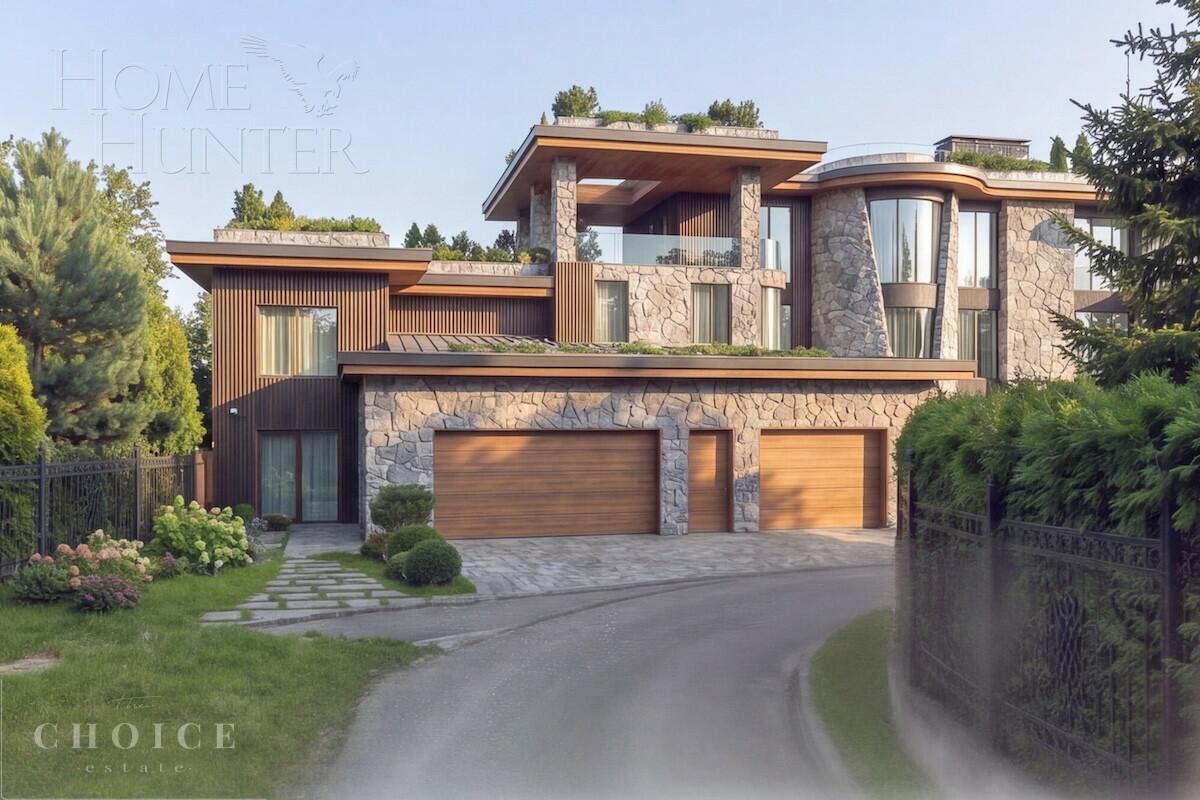3-этажный коттедж 1 451 м² без отделки