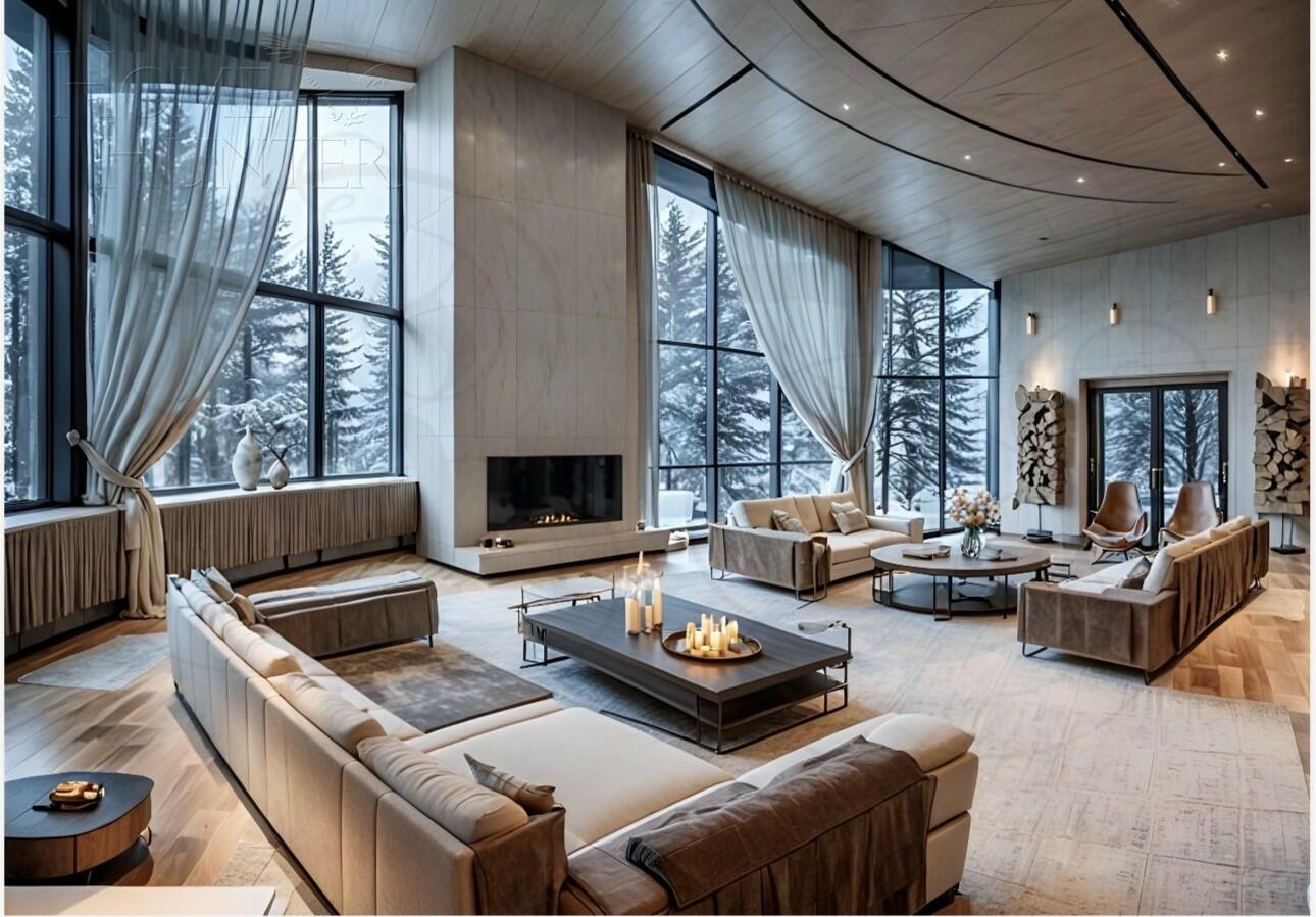 2-этажный коттедж 700 м² без отделки