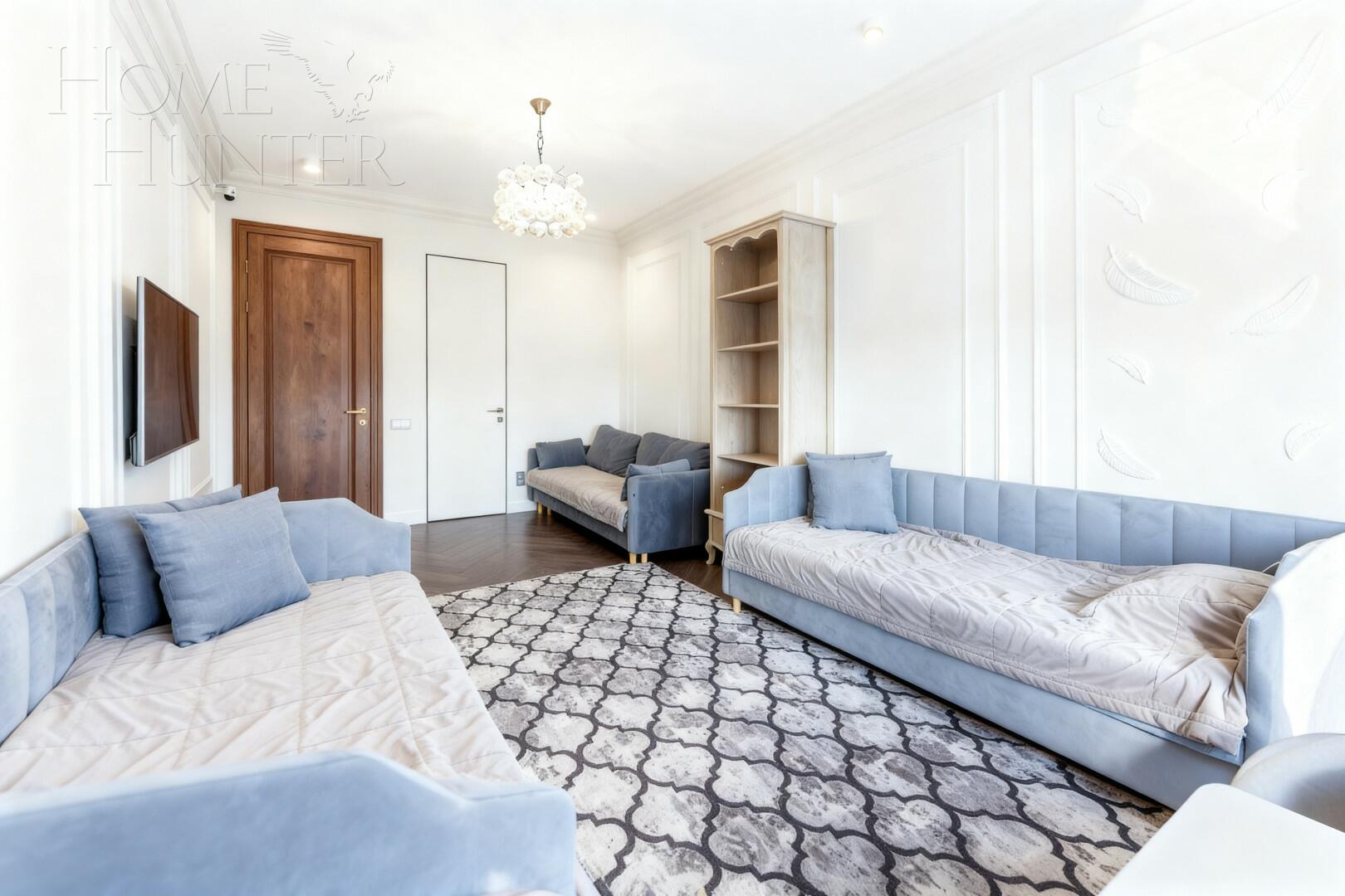 4-КОМН. КВАРТИРА С ОТДЕЛКОЙ 161 М² НА 15 ЭТАЖЕ