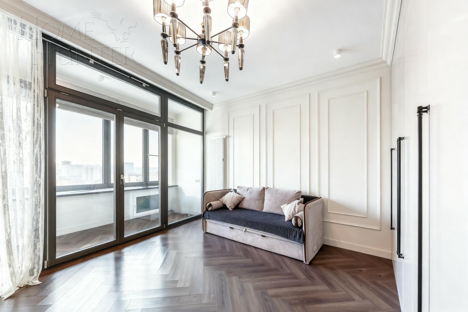 4-КОМН. КВАРТИРА С ОТДЕЛКОЙ 161 М² НА 15 ЭТАЖЕ