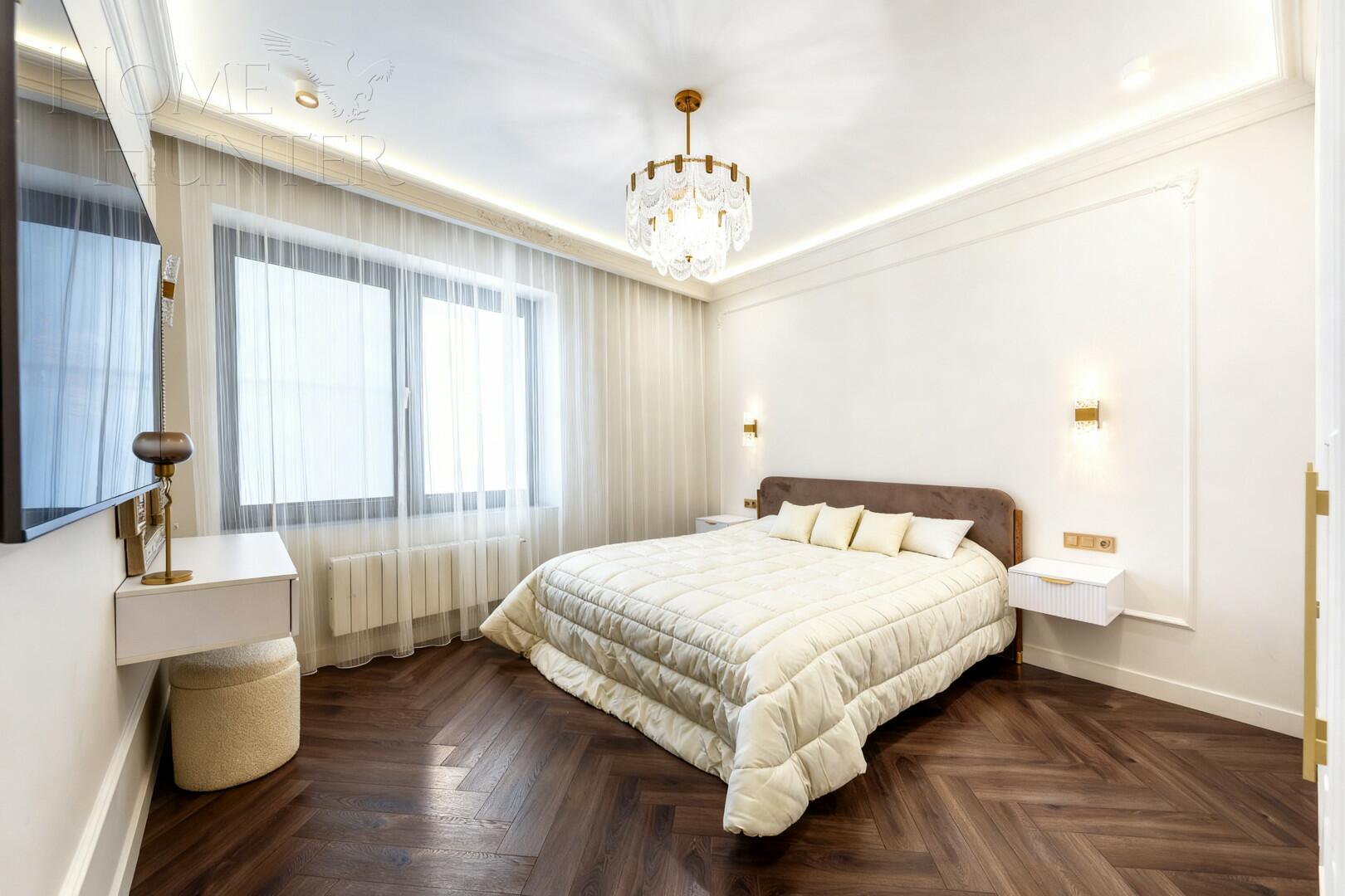 4-КОМН. КВАРТИРА С ОТДЕЛКОЙ 161 М² НА 15 ЭТАЖЕ