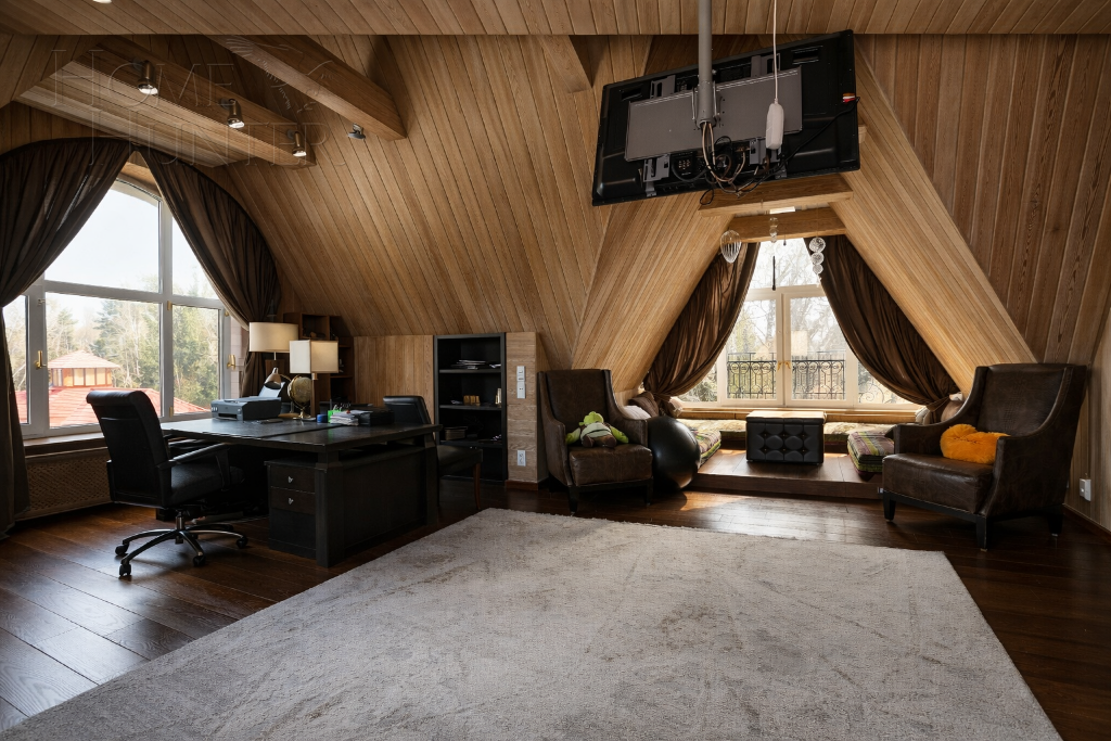 1-этажный коттедж 600 м² с отделкой