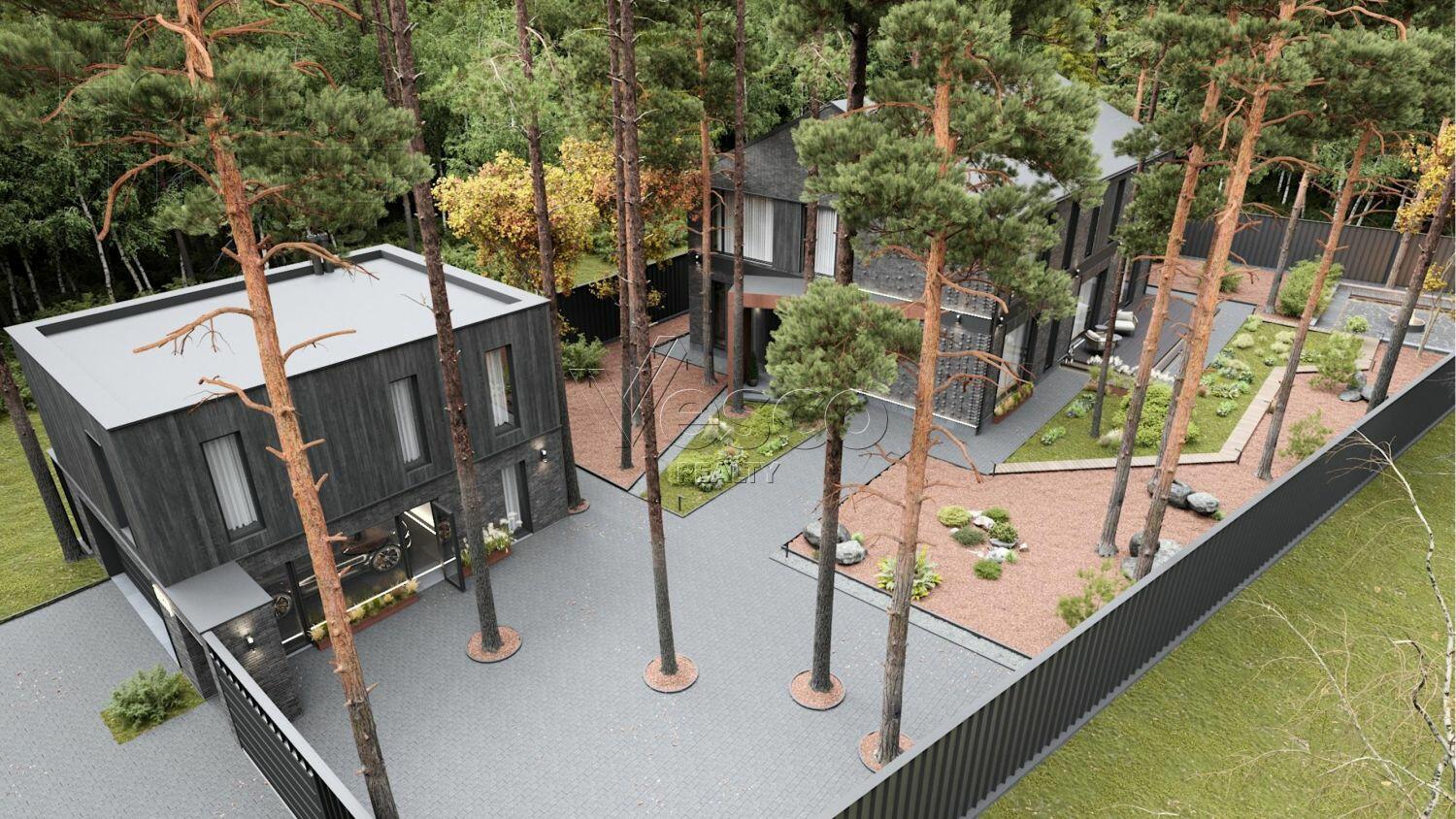 2-этажный коттедж 750 м² с отделкой
