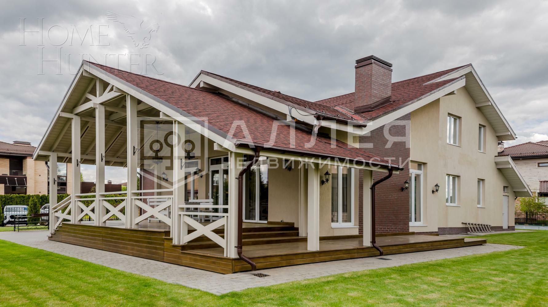 2-этажный коттедж 480 м² с отделкой