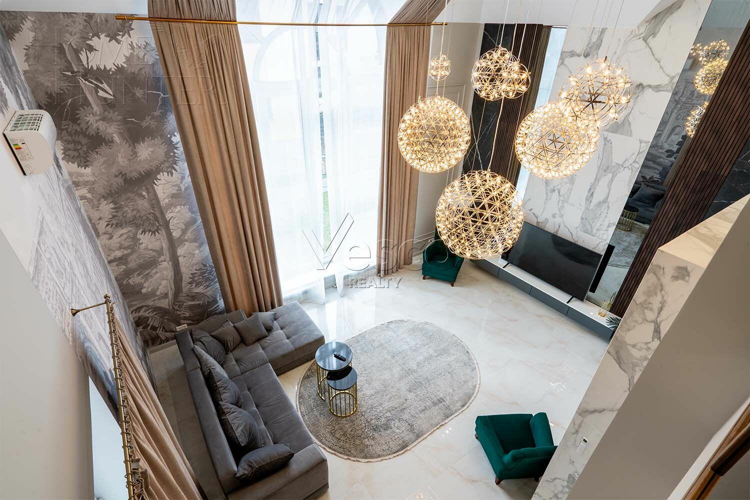 2-этажный коттедж 440 м² с отделкой