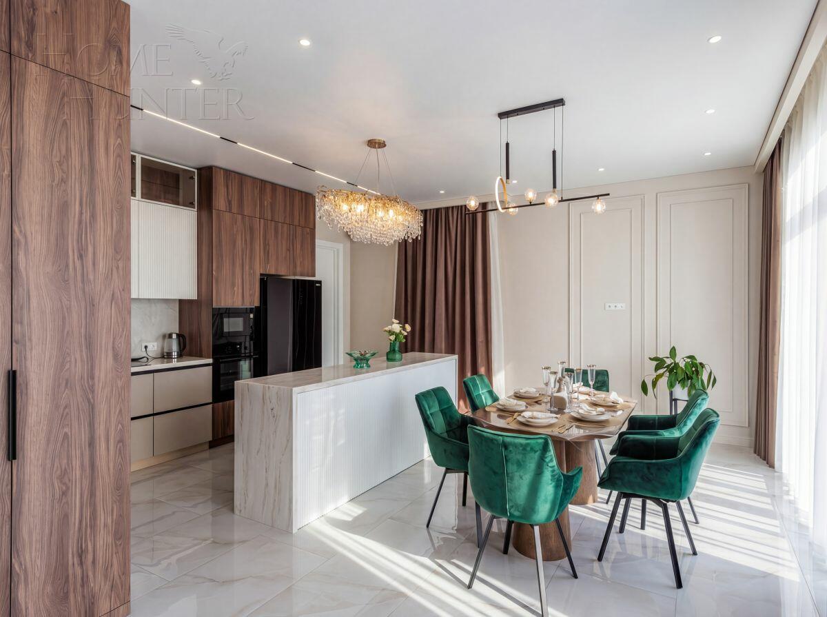 2-этажный коттедж 750 м² с отделкой