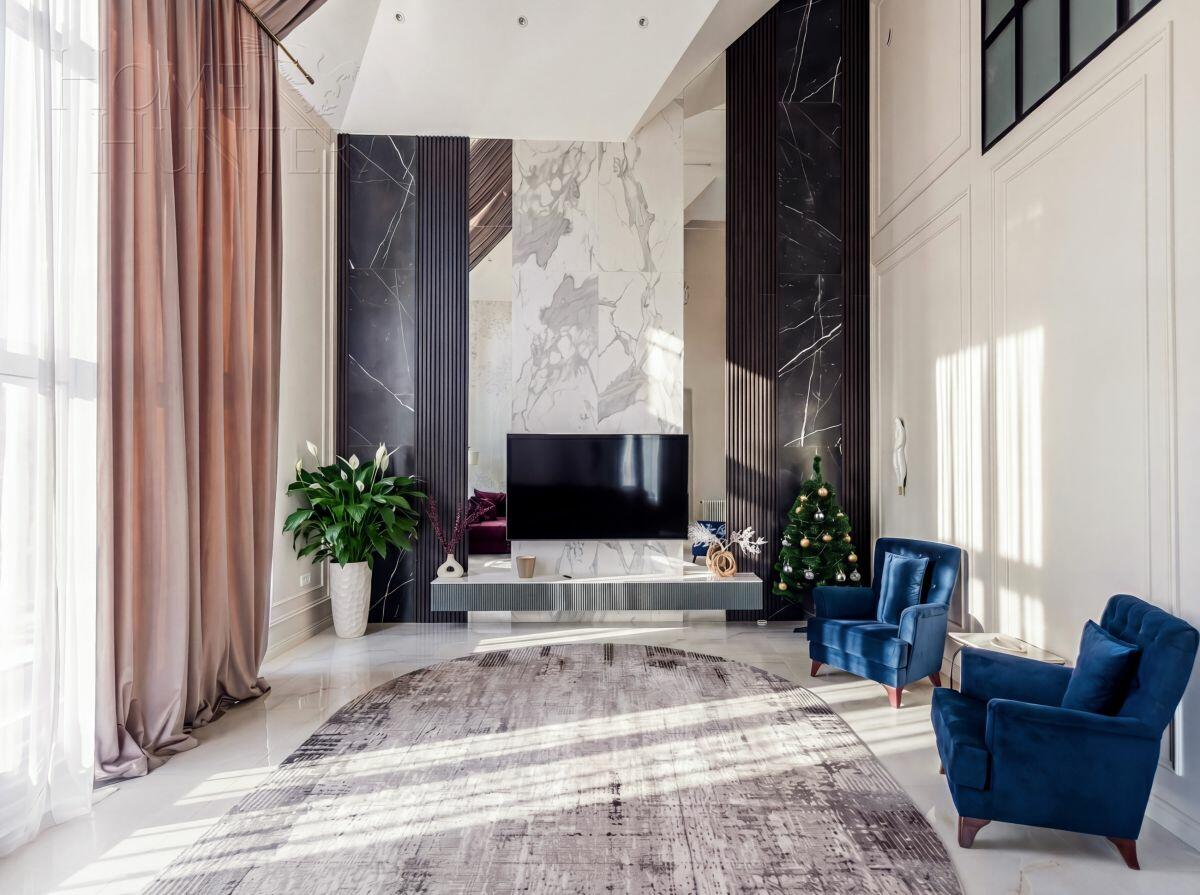 2-этажный коттедж 750 м² с отделкой