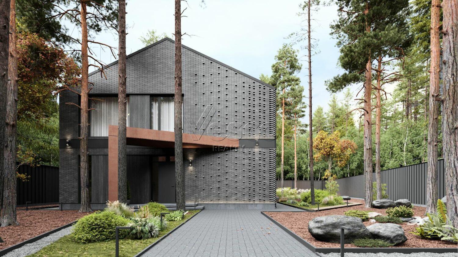 2-этажный коттедж 750 м² с отделкой