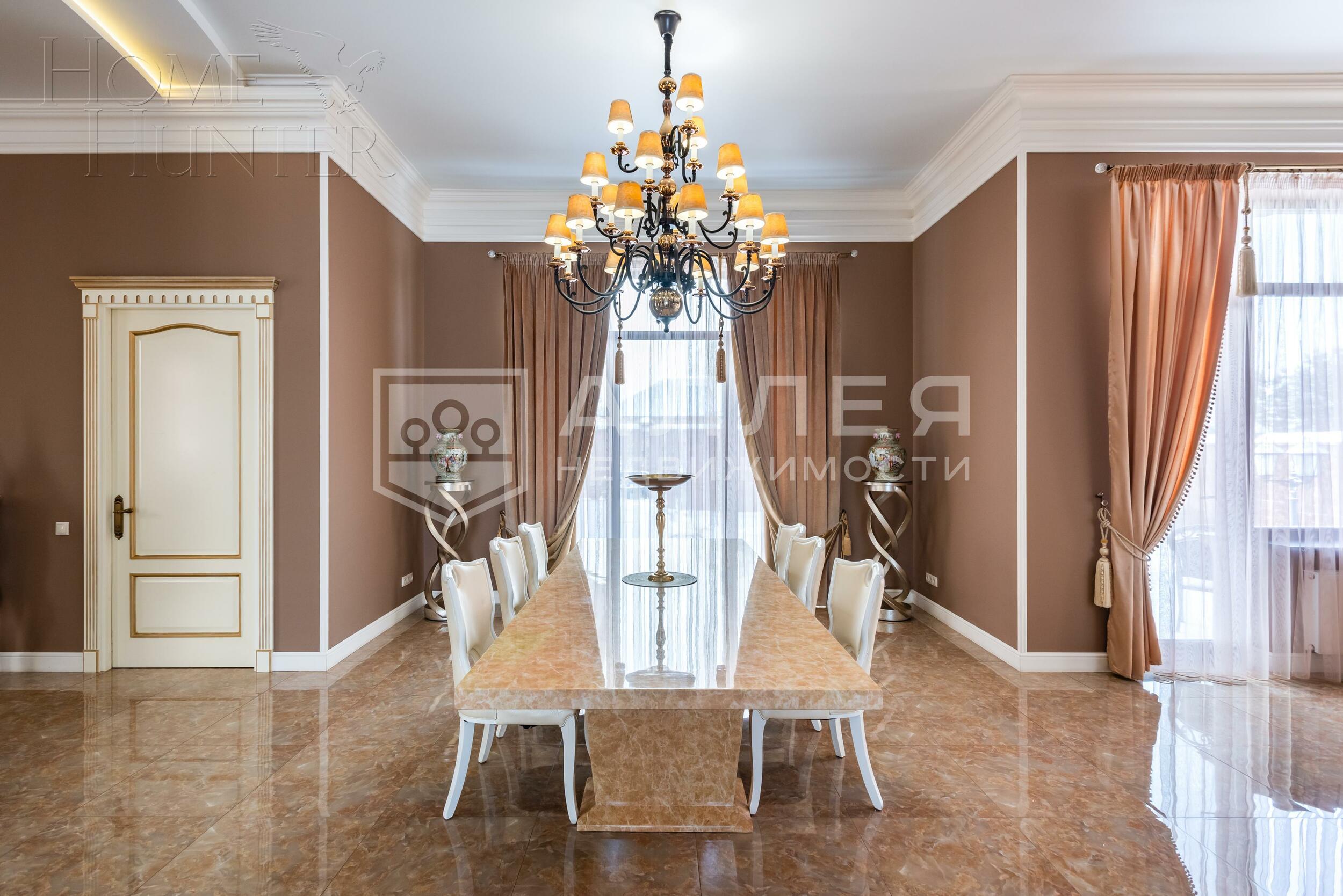 2-этажный коттедж 600 м² с отделкой