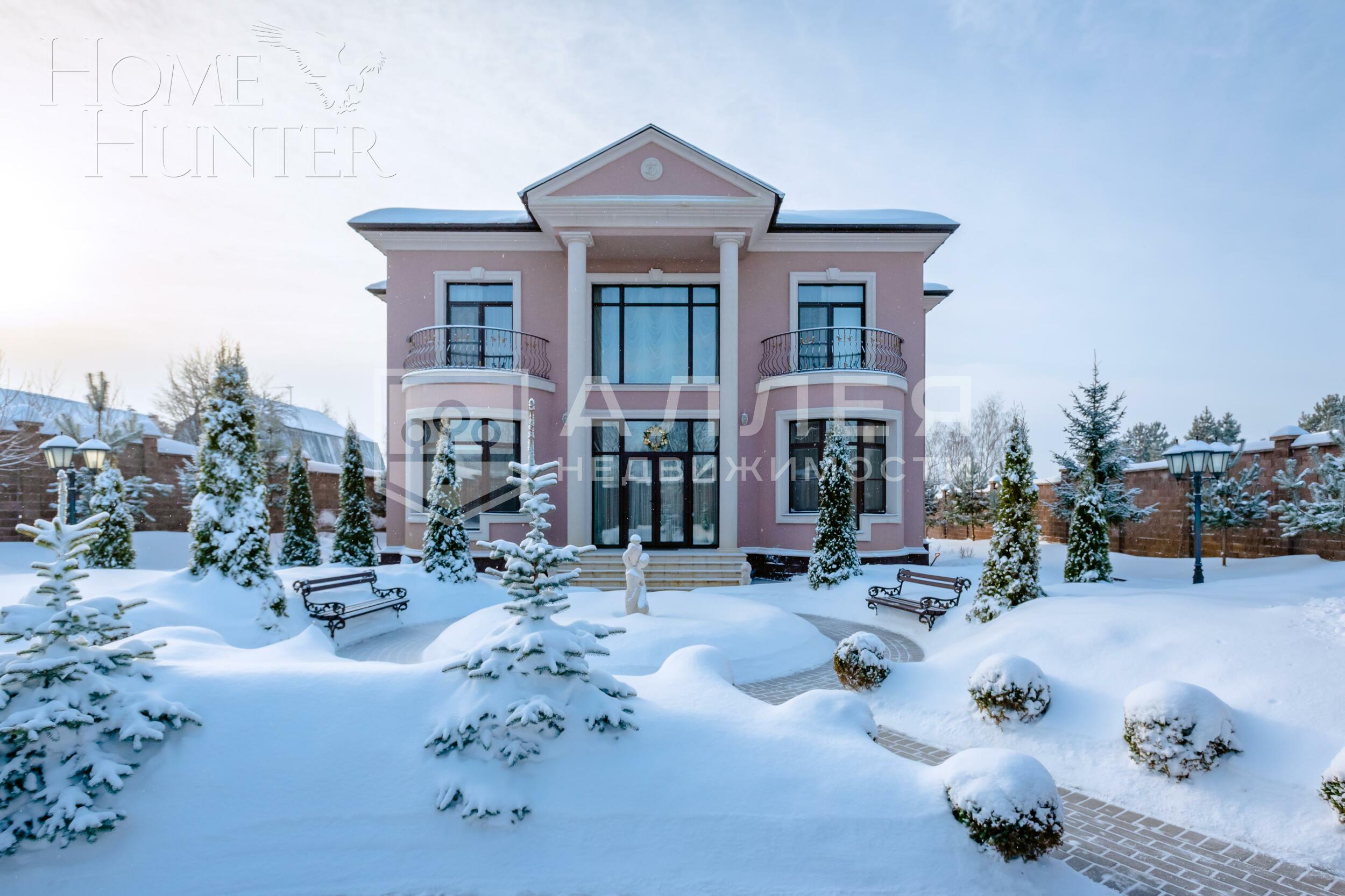 2-этажный коттедж 600 м² с отделкой