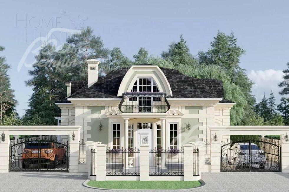 2-этажный коттедж 240 м² без отделки