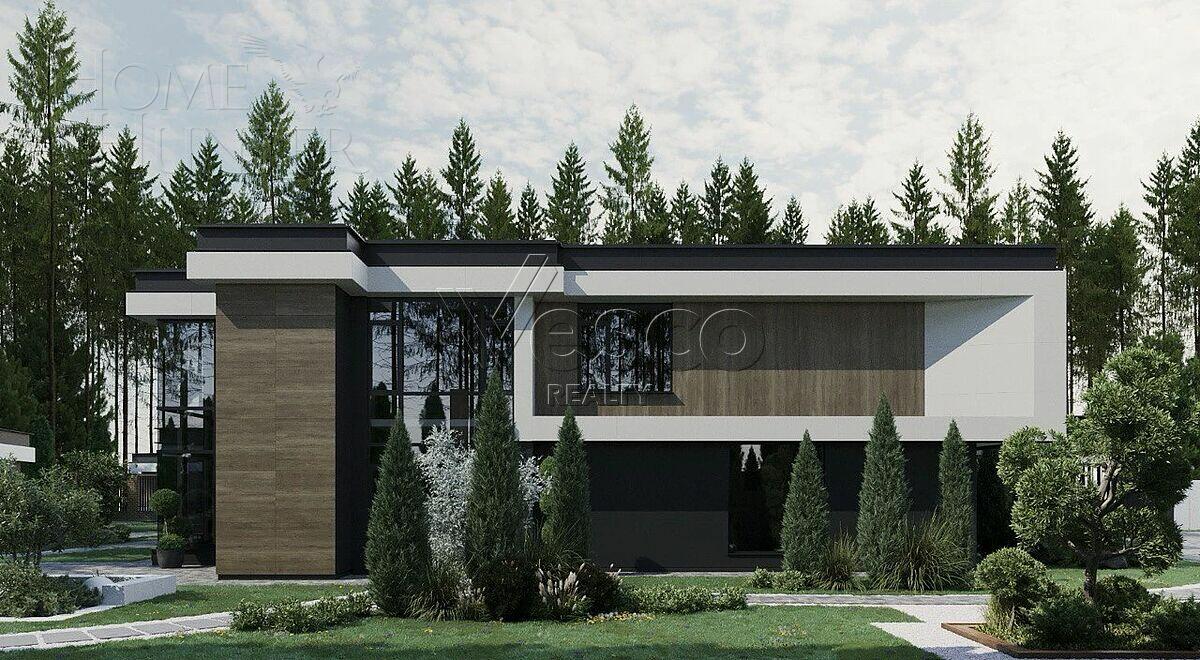 2-этажный коттедж 900 м² без отделки