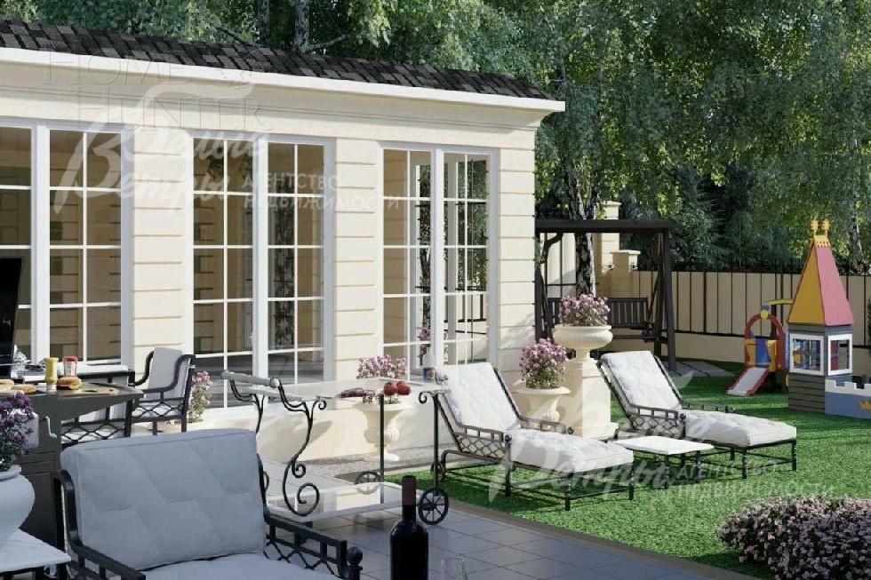 2-этажный коттедж 240 м² без отделки