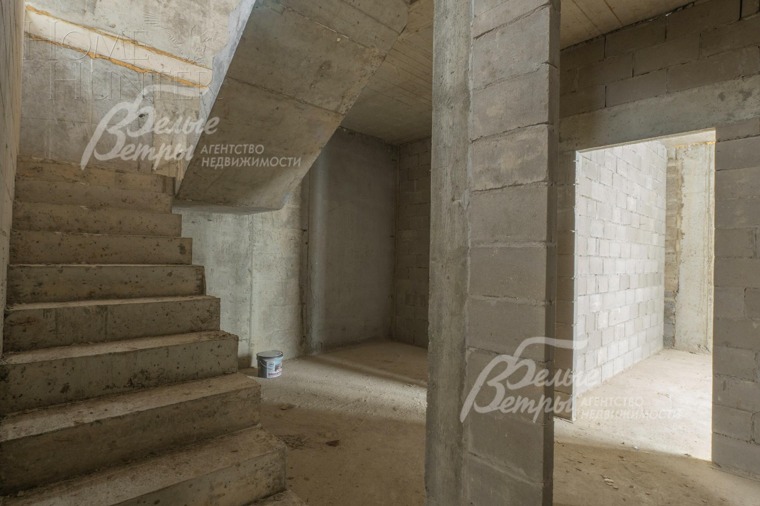 2-этажный коттедж 214 м² без отделки